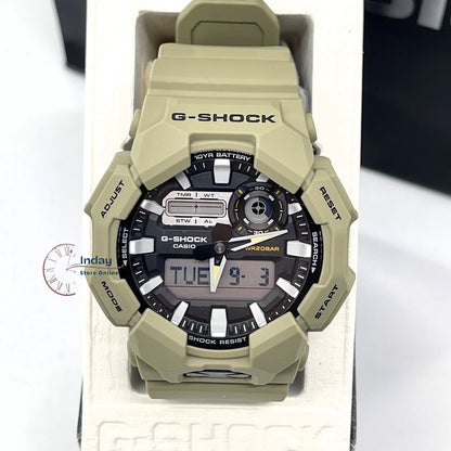 Casio G-Shock Men's Watch GA-010-5A Bio-based Resin Band Shock Resistant Mineral Glass Battery Life 10-Years