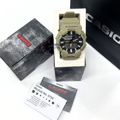 Casio G-Shock Men's Watch GA-010-5A Bio-based Resin Band Shock Resistant Mineral Glass Battery Life 10-Years