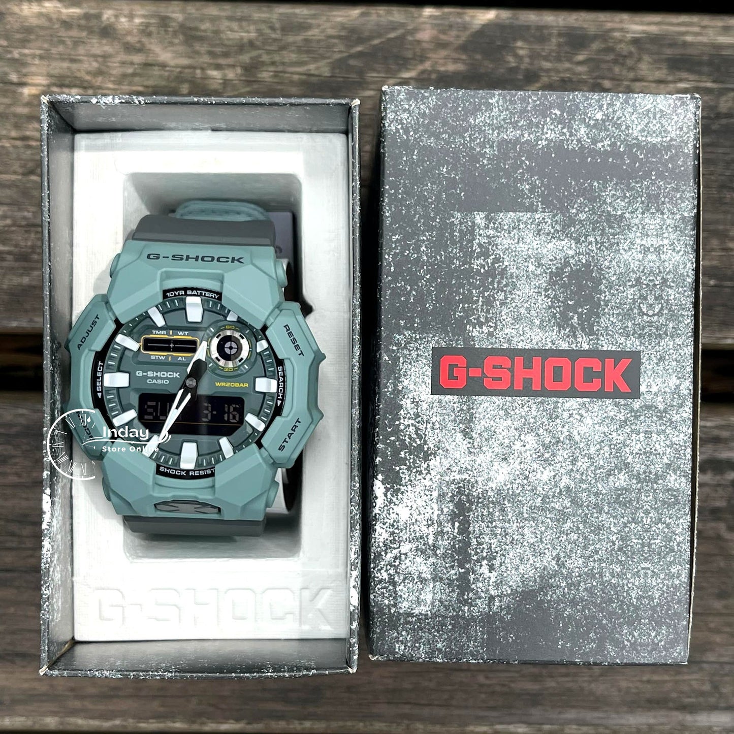 Casio G-Shock Men's Watch GA-010CE-2A Cloth Band Shock Resistant Battery Life: 10 years