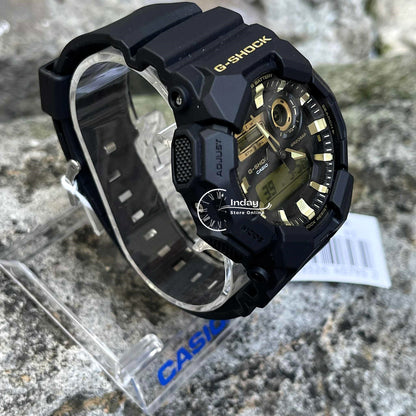 Casio G-Shock Men's Watch GA-010GB-1A9 Mineral Glass Shock Resistant Carbon Core Guard Battery Life: 10 years