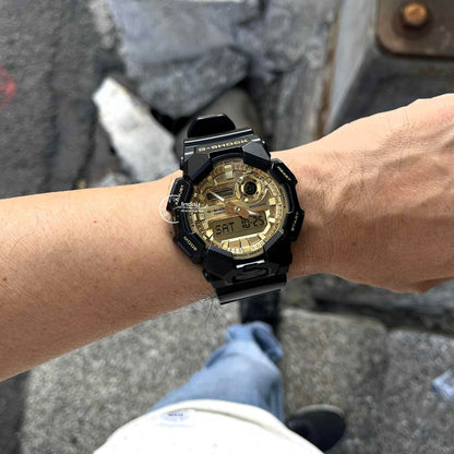 Casio G-Shock Men's Watch GA-010GGB-1A9 Mineral Glass Shock Resistant Carbon Core Guard Battery Life: 10 years