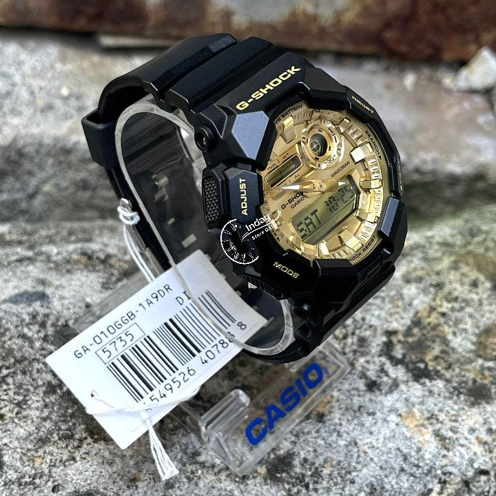 Casio G-Shock Men's Watch GA-010GGB-1A9 Mineral Glass Shock Resistant Carbon Core Guard Battery Life: 10 years