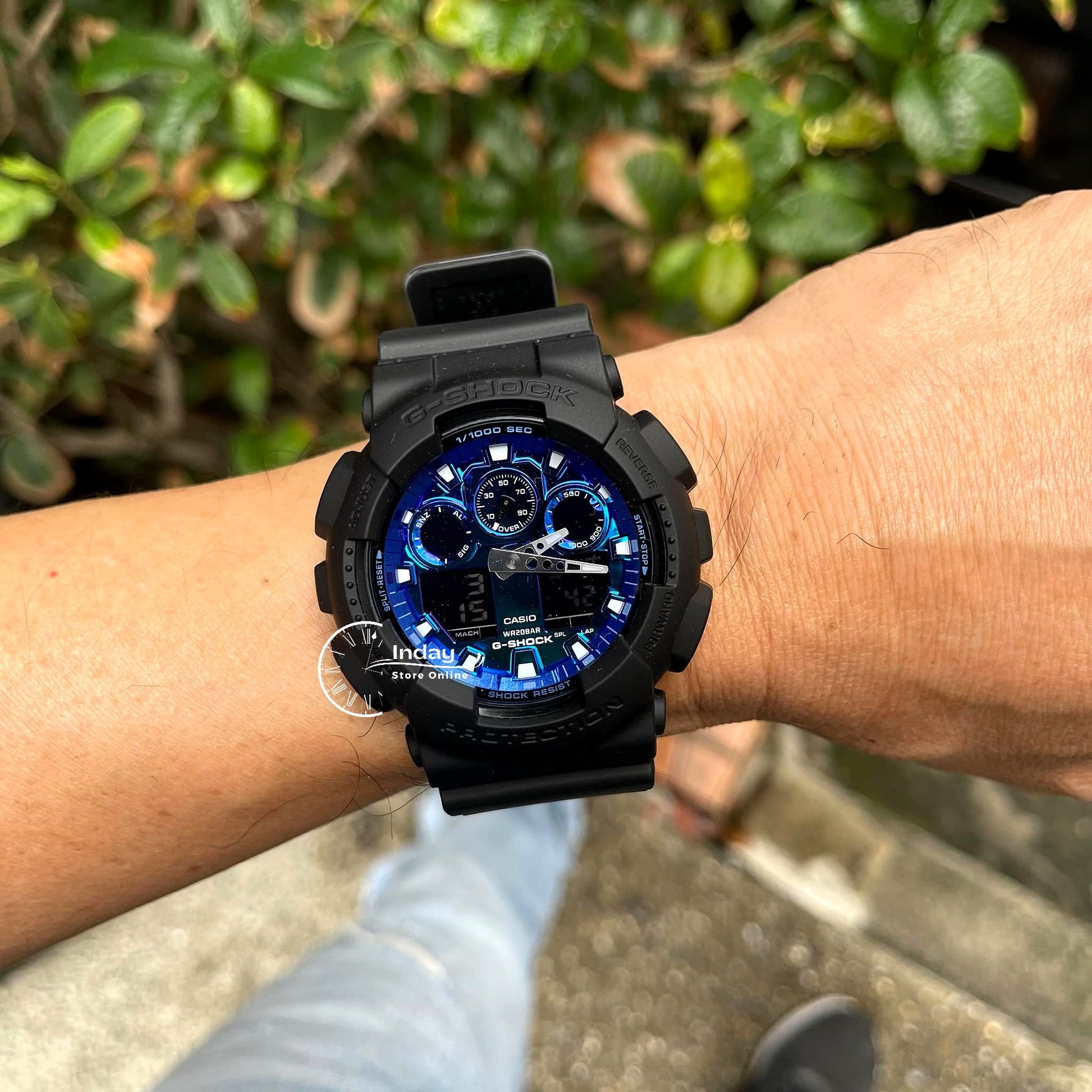 Ga 100 How To Set G Shock Protection Watch Ga 100 G Shock