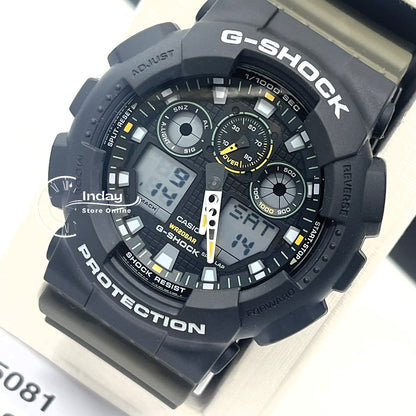 Casio G-Shock Men's Watch GA-100TU-1A3 Resin Band Magnetic Resistant Shock Resistant