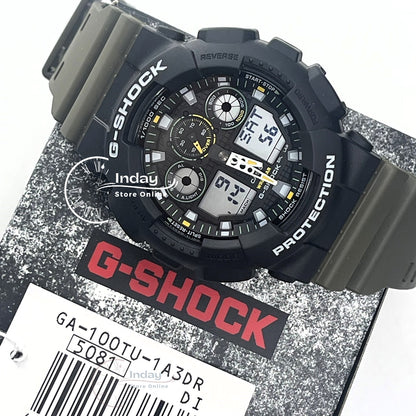 Casio G-Shock Men's Watch GA-100TU-1A3 Resin Band Magnetic Resistant Shock Resistant
