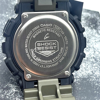 Casio G-Shock Men's Watch GA-100TU-1A3 Resin Band Magnetic Resistant Shock Resistant