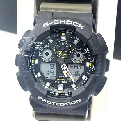Casio G-Shock Men's Watch GA-100TU-1A3 Resin Band Magnetic Resistant Shock Resistant