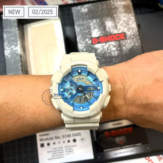 Casio G-Shock Men's Watch GA-110AS-5A Mineral Glass Shock Resistant Magnetic Resistant
