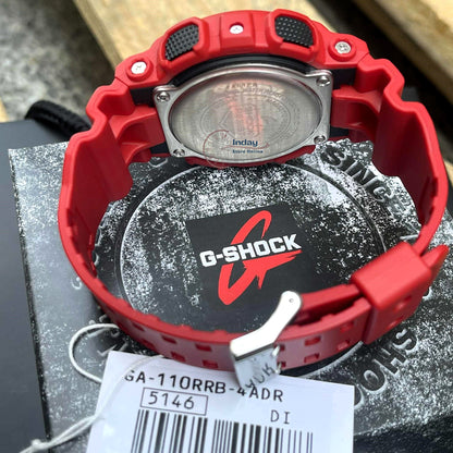 Casio G-Shock Men's Watch GA-110RRB-4A Mineral Glass Shock Resistant Magnetic Resistant