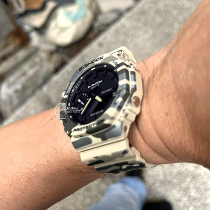 Casio G-Shock Men's Watch GA-2100CM-5A Mineral Glass Shock Resistant
Carbon Core Guard Structure Battery Life: 3 Years