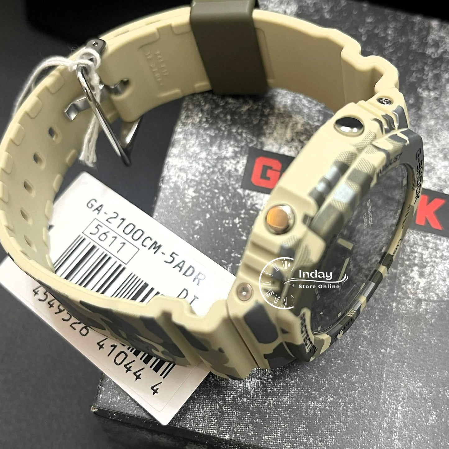 Casio G-Shock Men's Watch GA-2100CM-5A Mineral Glass Shock Resistant
Carbon Core Guard Structure Battery Life: 3 Years