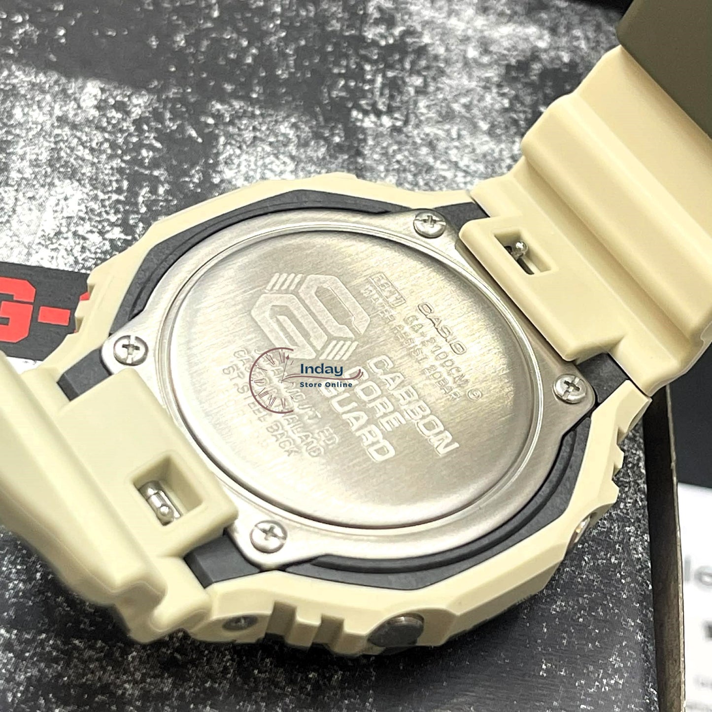 Casio G-Shock Men's Watch GA-2100CM-5A Mineral Glass Shock Resistant
Carbon Core Guard Structure Battery Life: 3 Years
