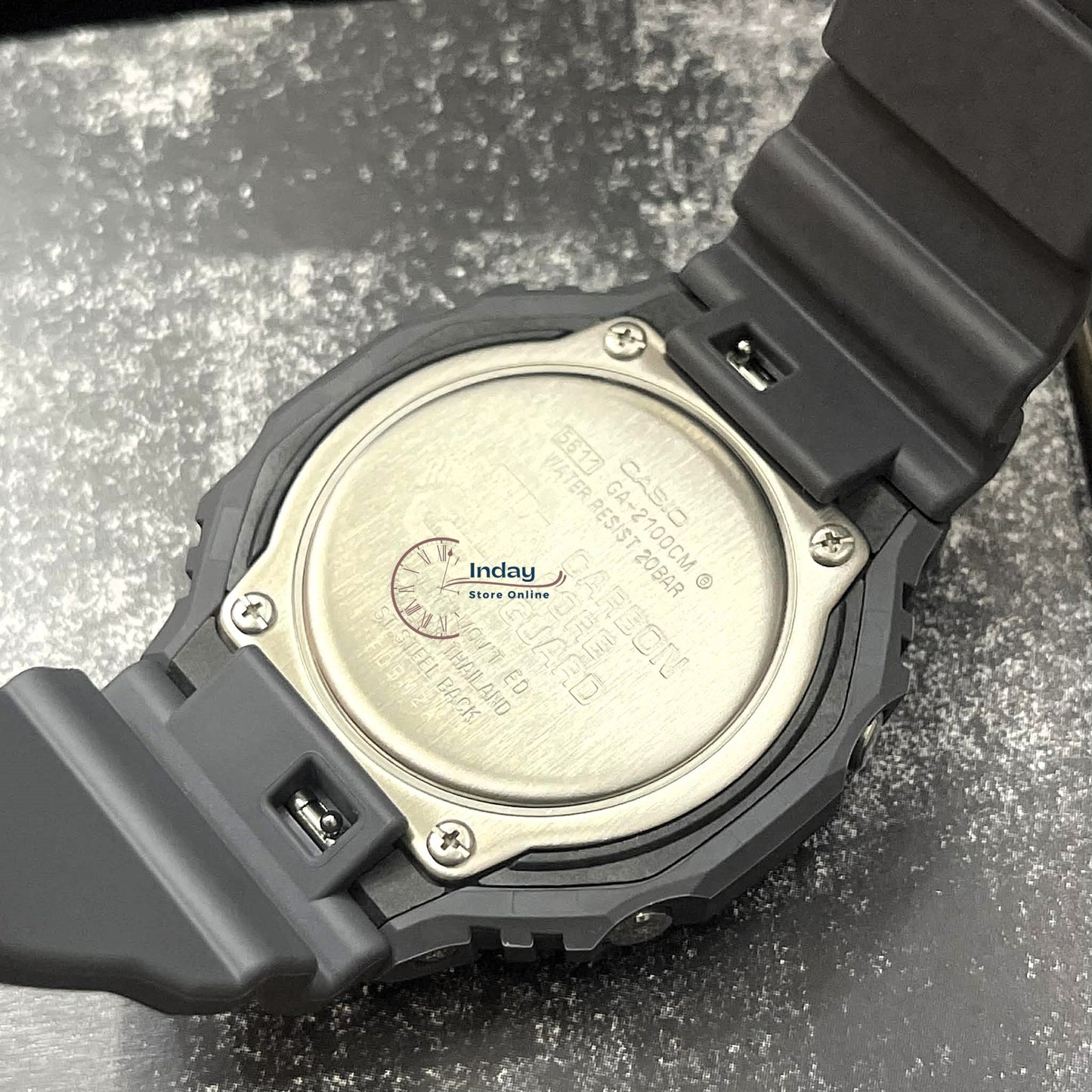 Casio G-Shock Men's Watch GA-2100CM-8A Mineral Glass Shock Resistant
Carbon Core Guard Structure Battery Life: 3 Years