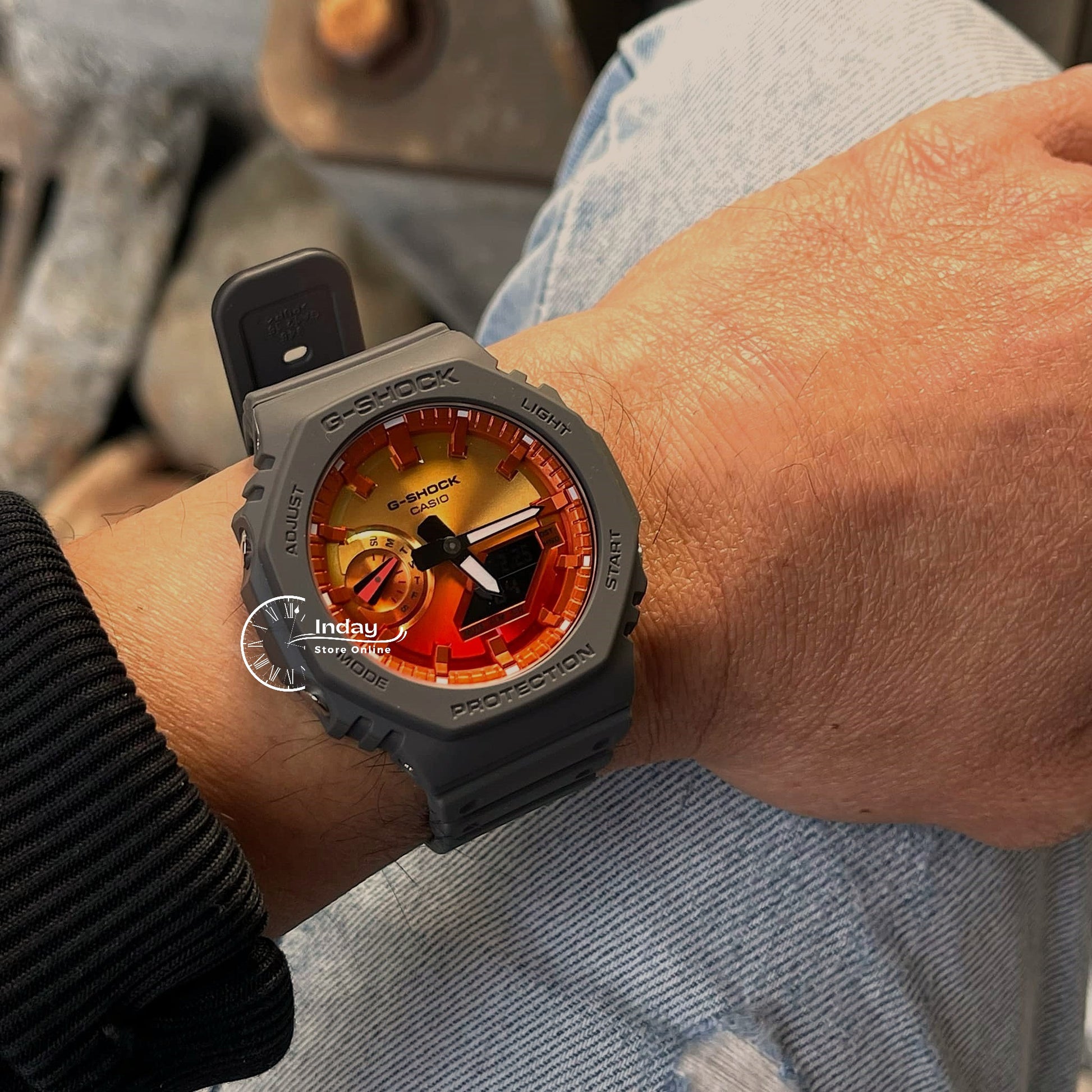 OROLOGIO VINTAGE SEIKO ALBA AKA V657-6030 Quadrante Arancione Quarzo OROLOGIO VINTAGE SEIKO ALBA AKA V657-6030 Quadrante Arancione Quarzo