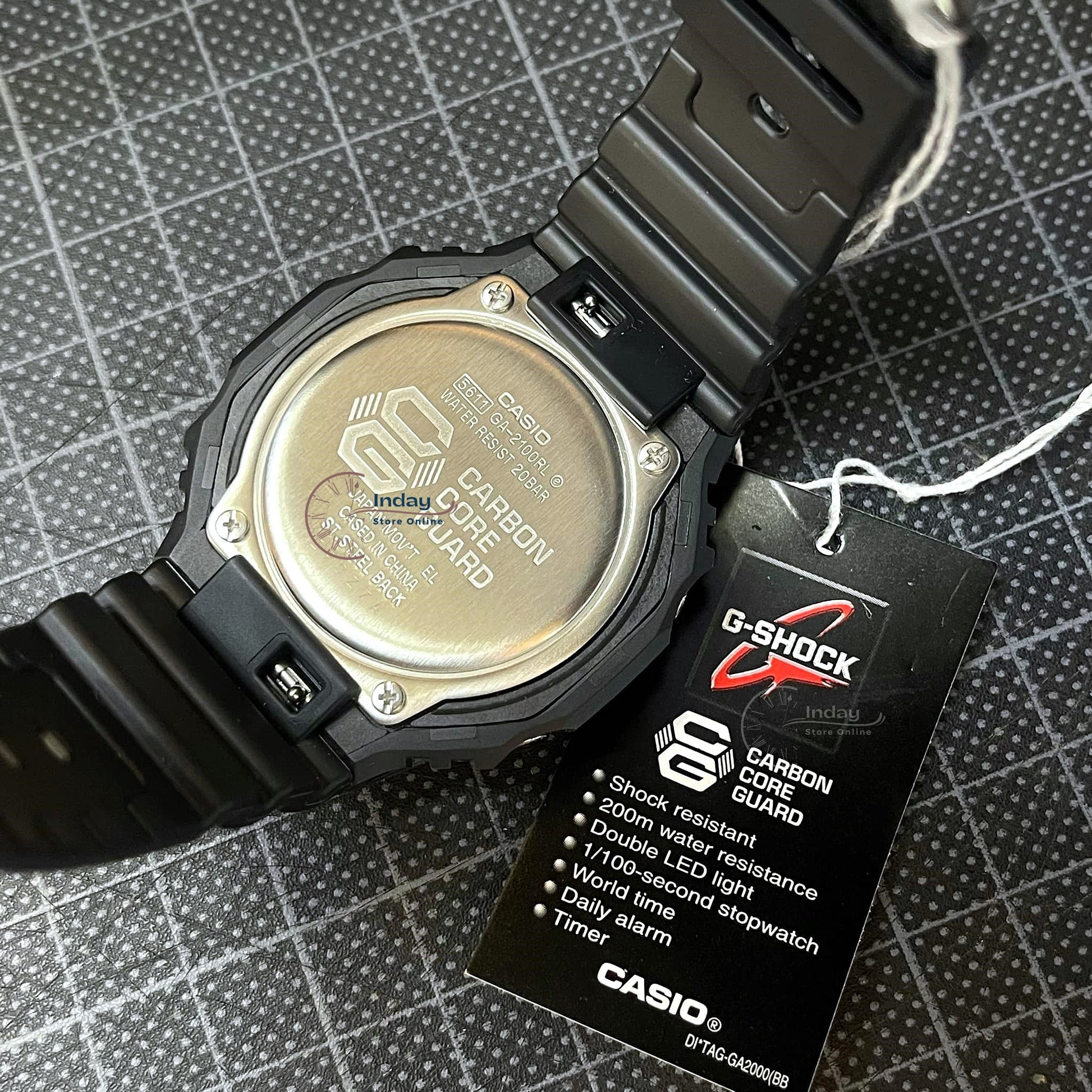 Casio G-Shock Men's Watch GA-2100RL-1A Mineral Glass Shock