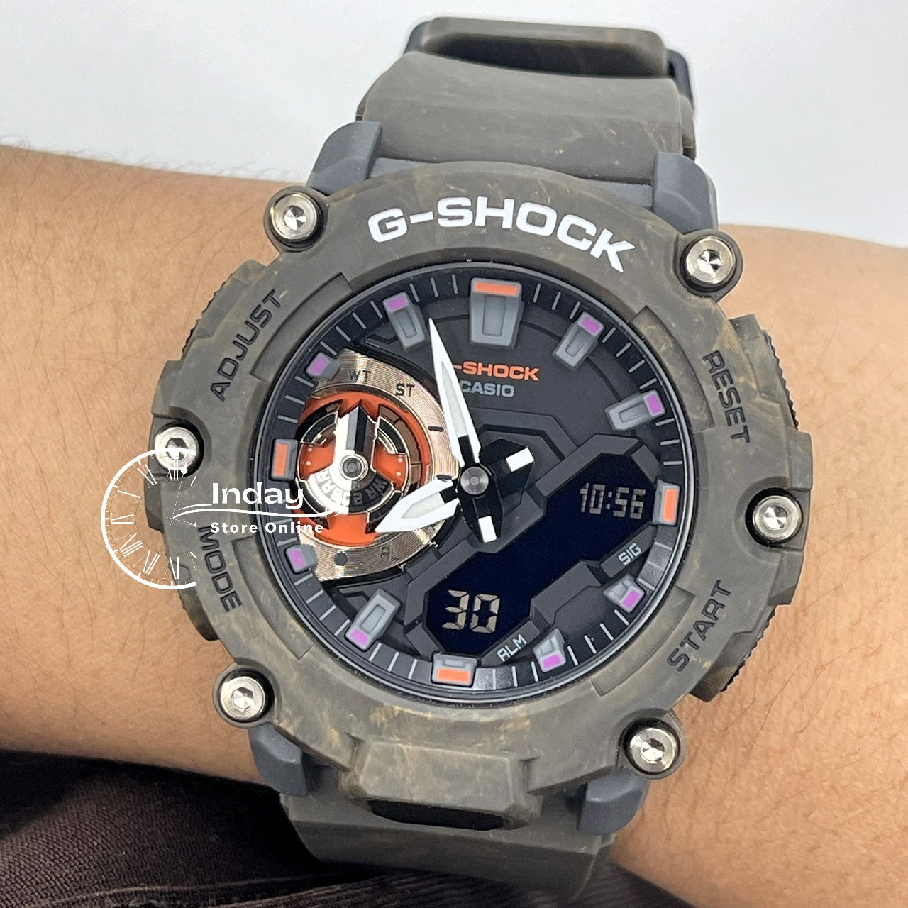 Casio G-Shock Men's Watch GA-2200MFR-5A Analog-Digital GA-2200