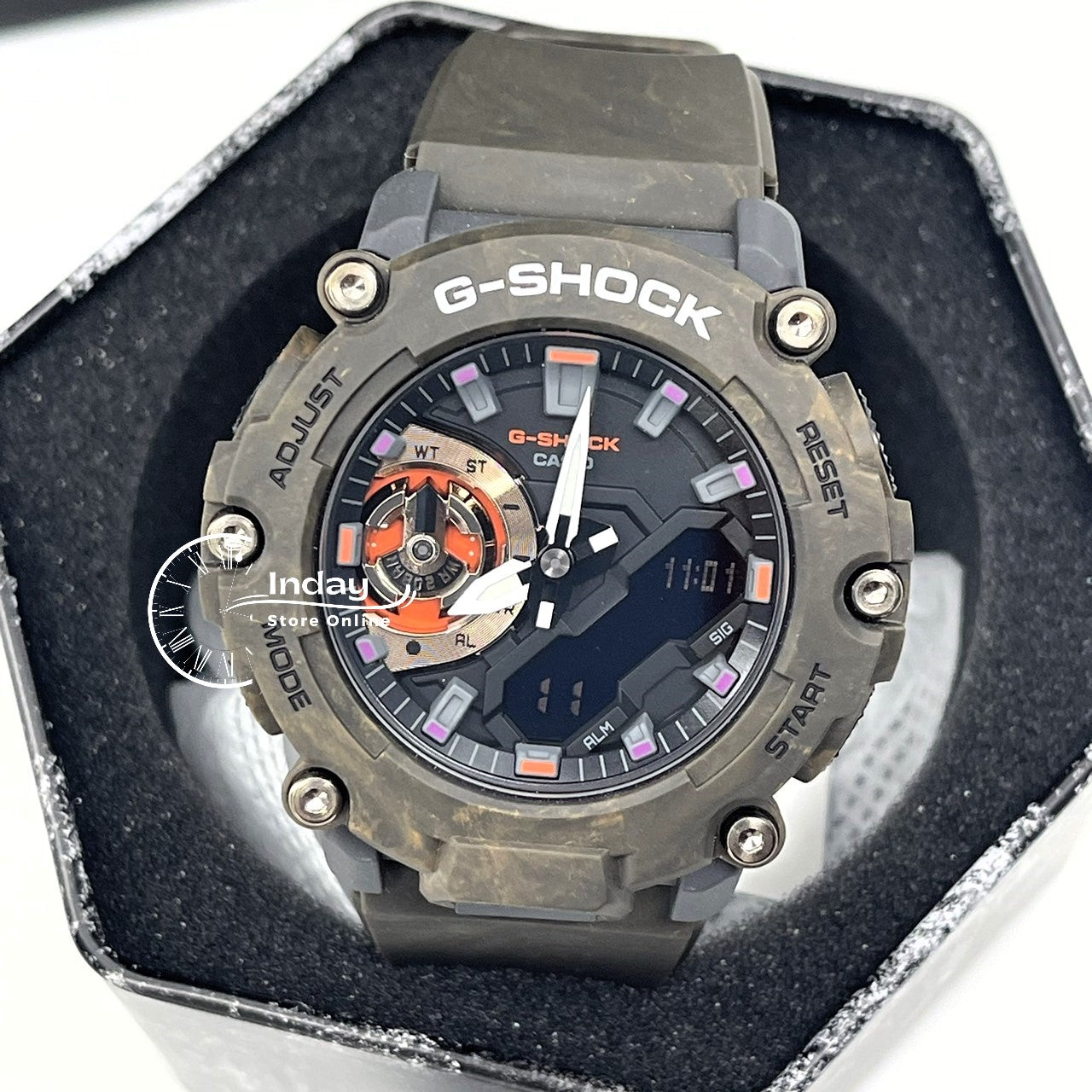 Casio G-Shock Men's Watch GA-2200MFR-5A Analog-Digital GA