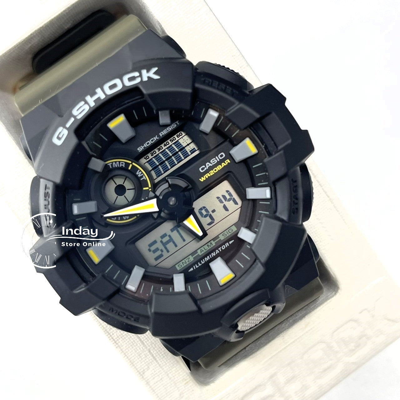 Casio G-Shock Men's Watch GA-710TU-1A3 Resin Band Shock Resistant Battery life: 5 years