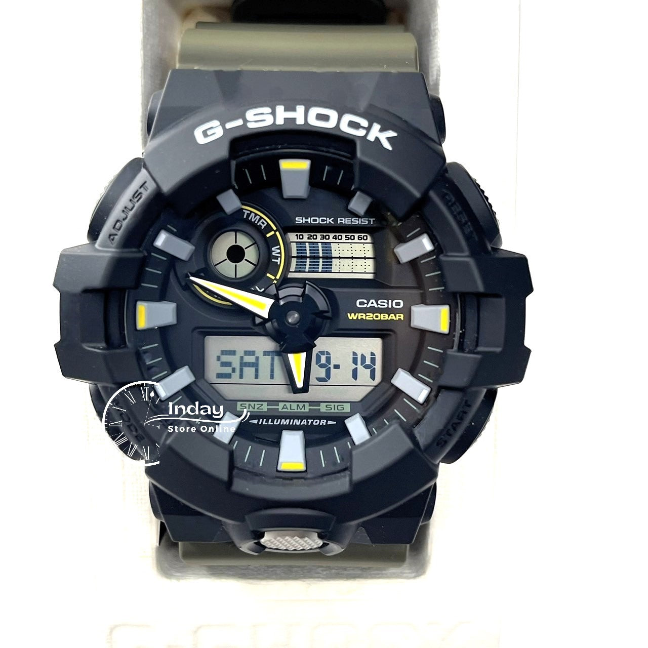 Casio G-Shock Men's Watch GA-710TU-1A3 Resin Band Shock Resistant Battery life: 5 years