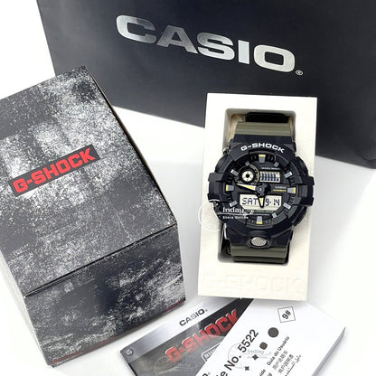 Casio G-Shock Men's Watch GA-710TU-1A3 Resin Band Shock Resistant Battery life: 5 years