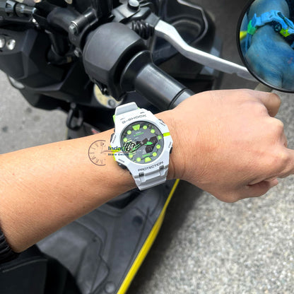 Casio G-Shock Men's Watch GA-B001MW-8A Resin Band Mineral Glass Shock Resistant  Mobile Link Bluetooth