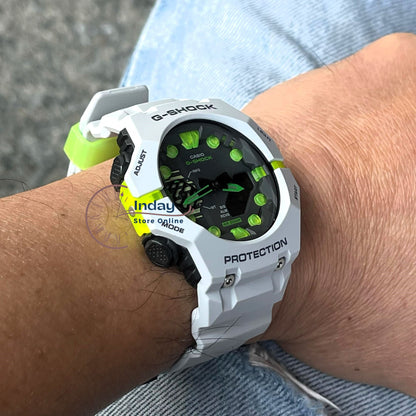 Casio G-Shock Men's Watch GA-B001MW-8A Resin Band Mineral Glass Shock Resistant  Mobile Link Bluetooth