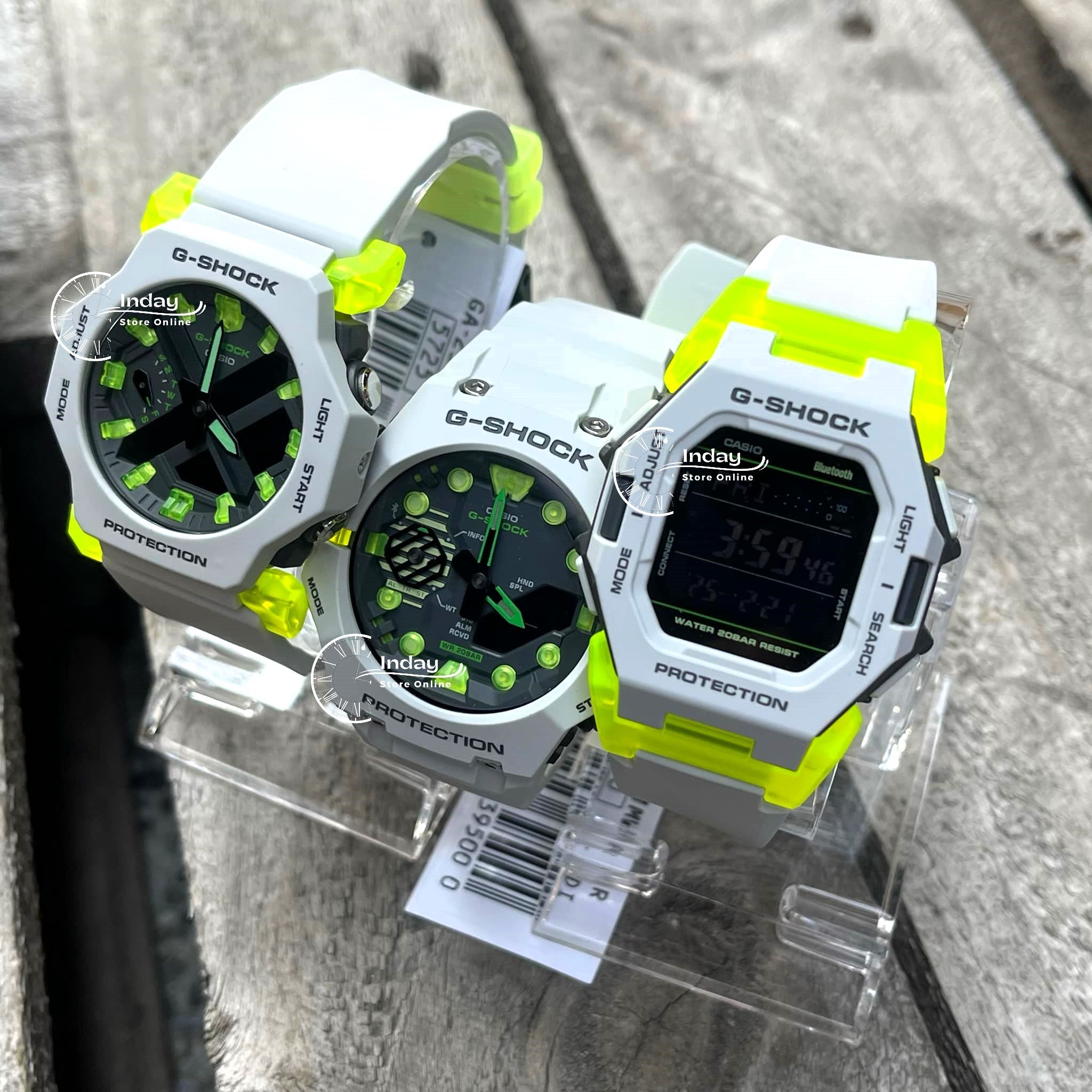 Casio G-Shock Men's Watch GA-B001MW-8A Resin Band Mineral