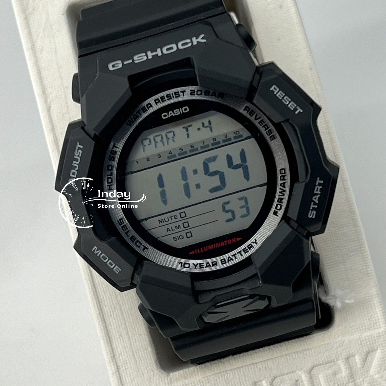 Casio G-Shock Men's Watch GD-010-1D Resin Band Shock Resistant Battery Life 10-Years