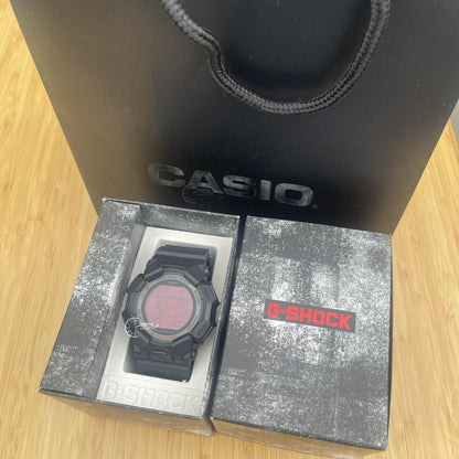 Casio G-Shock Men's Watch GD-010BBR-1 Shock Resistant Carbon Core Guard Structure Battery Life: 10 years