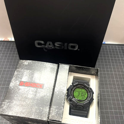 Casio G-Shock Men's Watch GD-010BEG-1 Mineral Glass Resin Band Shock Resistant Carbon Core Guard Structure Black Battery Life: 10 Years