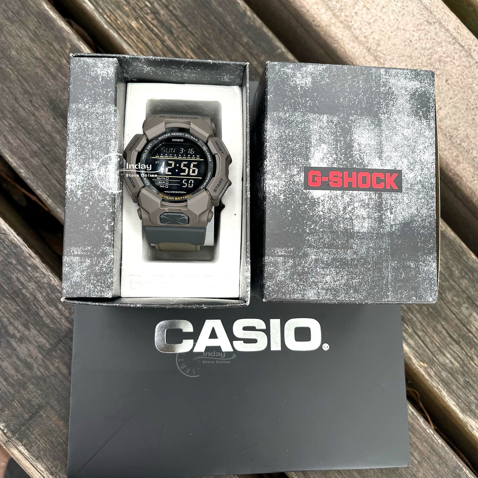 Casio G-Shock Men's Watch GD-010CE-5 Cloth Band Shock Resistant