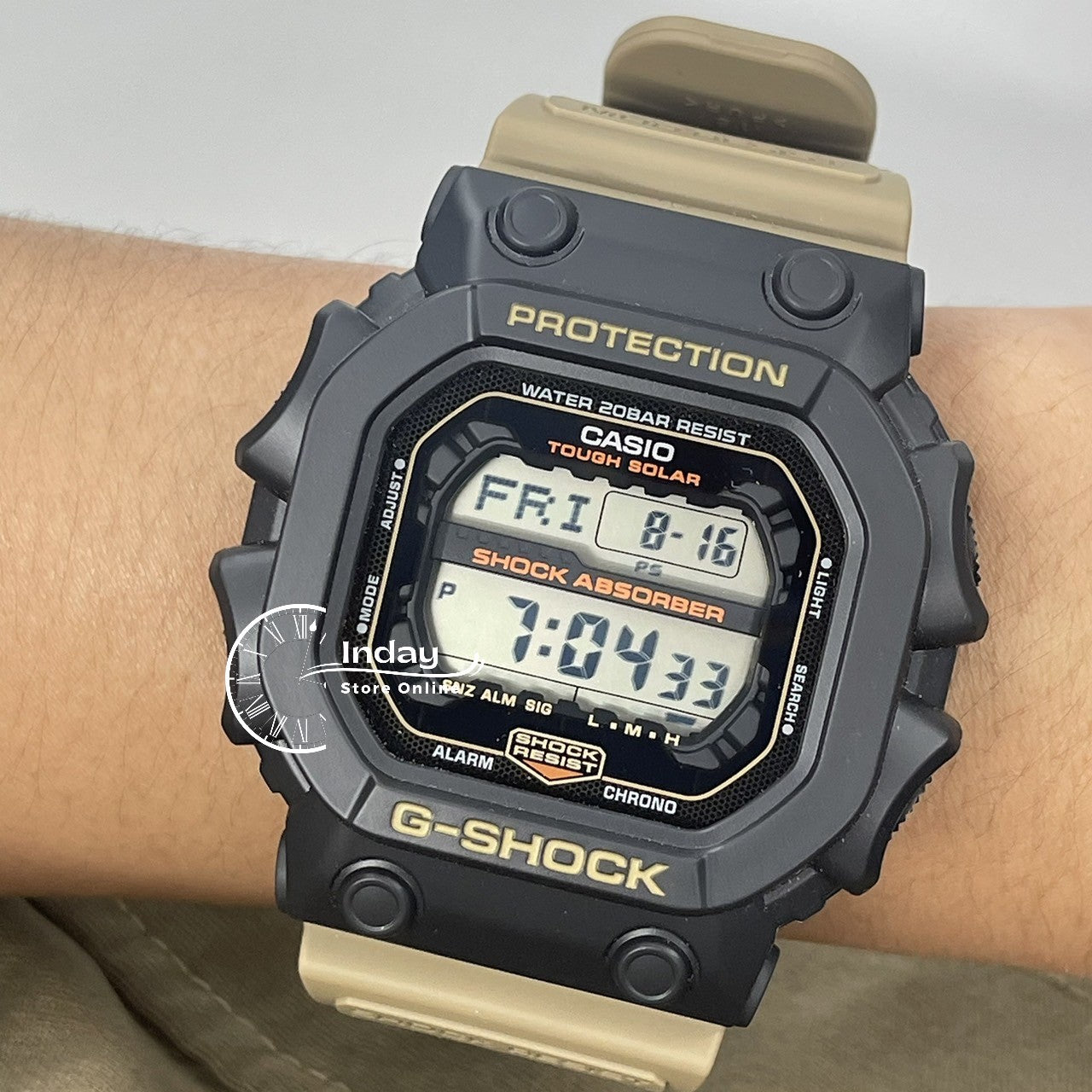Casio G-Shock Men's Watch GX-56TU-1A5 Shock Resistant Mud Resistant Solar powered
