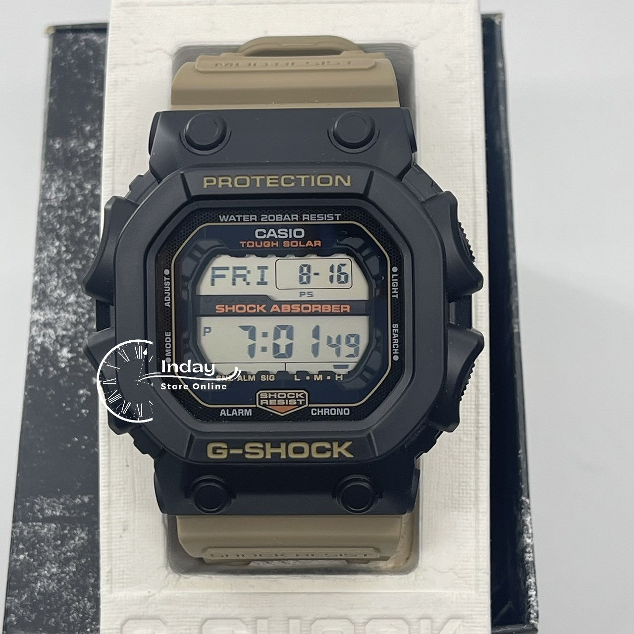 Casio G-Shock Men's Watch GX-56TU-1A5 Shock Resistant Mud Resistant Solar powered