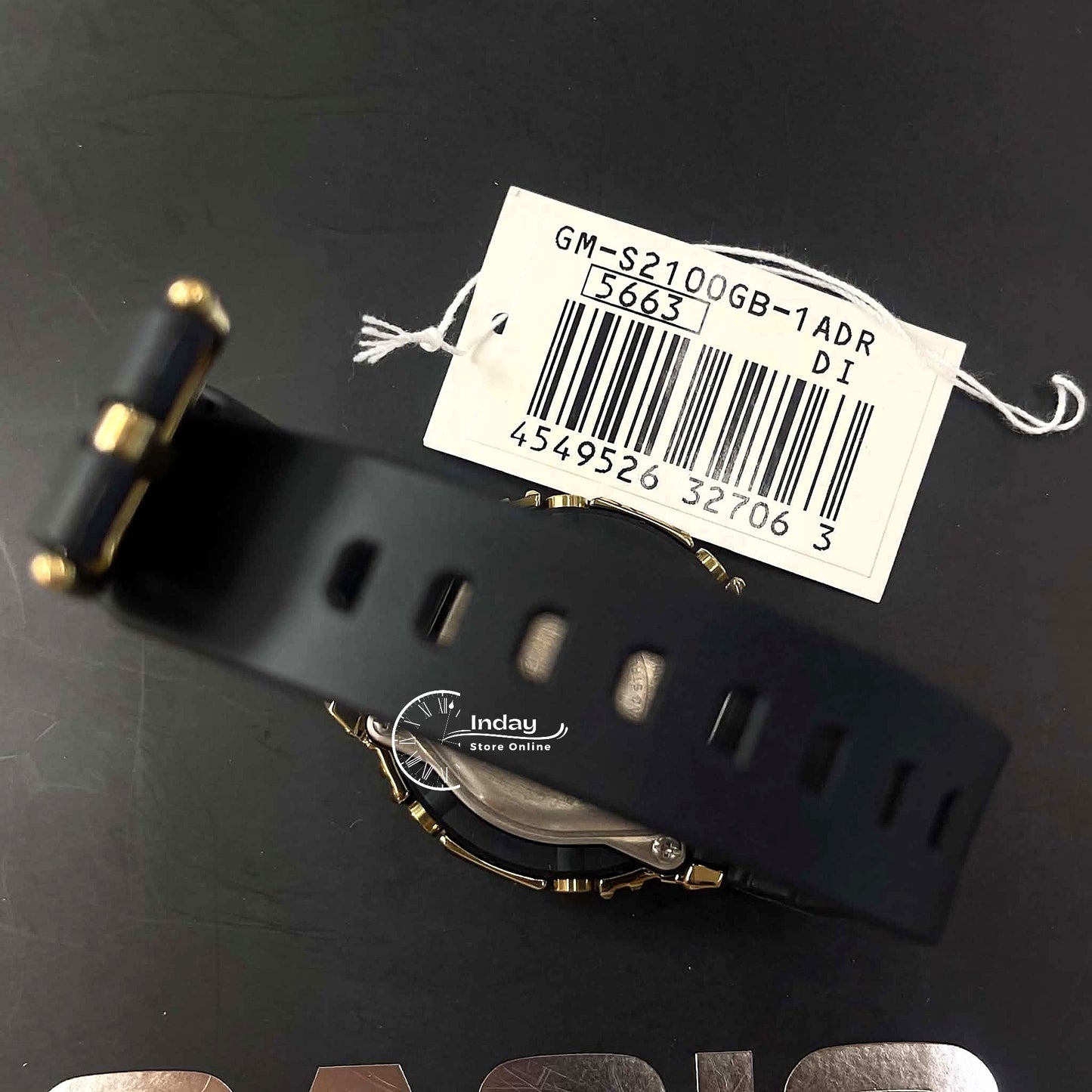Casio G-Shock Women's Watch GM-S2100GB-1A Resin Band Mineral Glass Shock Resistant
