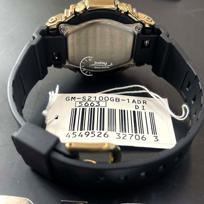 Casio G-Shock Women's Watch GM-S2100GB-1A Resin Band Mineral Glass Shock Resistant