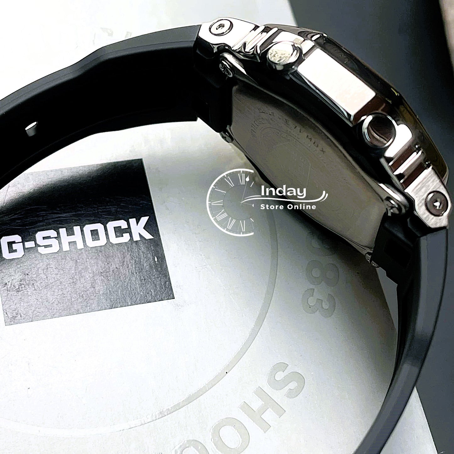 Casio G-Shock Women's Watch GM-S2110-3A Resin Band Shock Resistant Mineral Glass