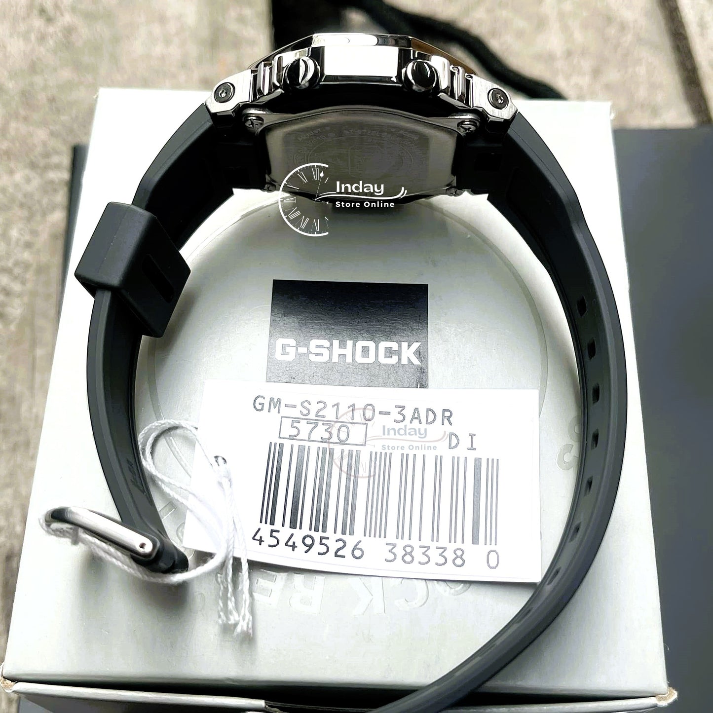 Casio G-Shock Women's Watch GM-S2110-3A Resin Band Shock Resistant Mineral Glass