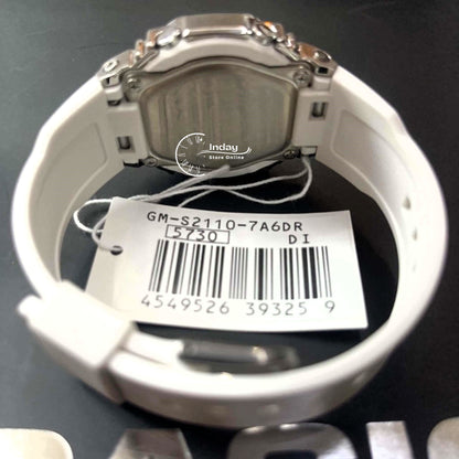 Casio G-Shock Women's Watch GM-S2110-7A6 Resin Band Mineral Glass Shock Resistant