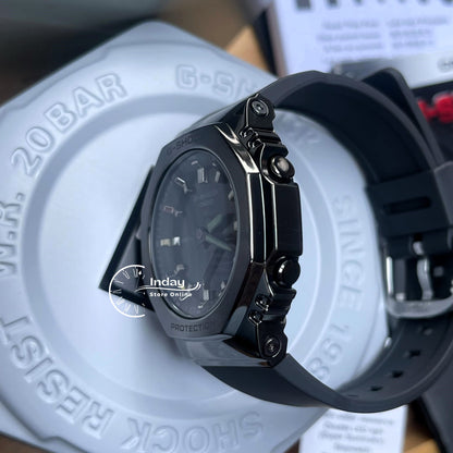 Casio G-Shock Women's Watch  GM-S2110B-8A Resin Band Mineral Glass Shock Resistant