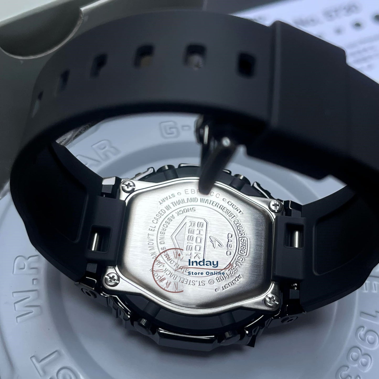 Casio G-Shock Women's Watch  GM-S2110B-8A Resin Band Mineral Glass Shock Resistant