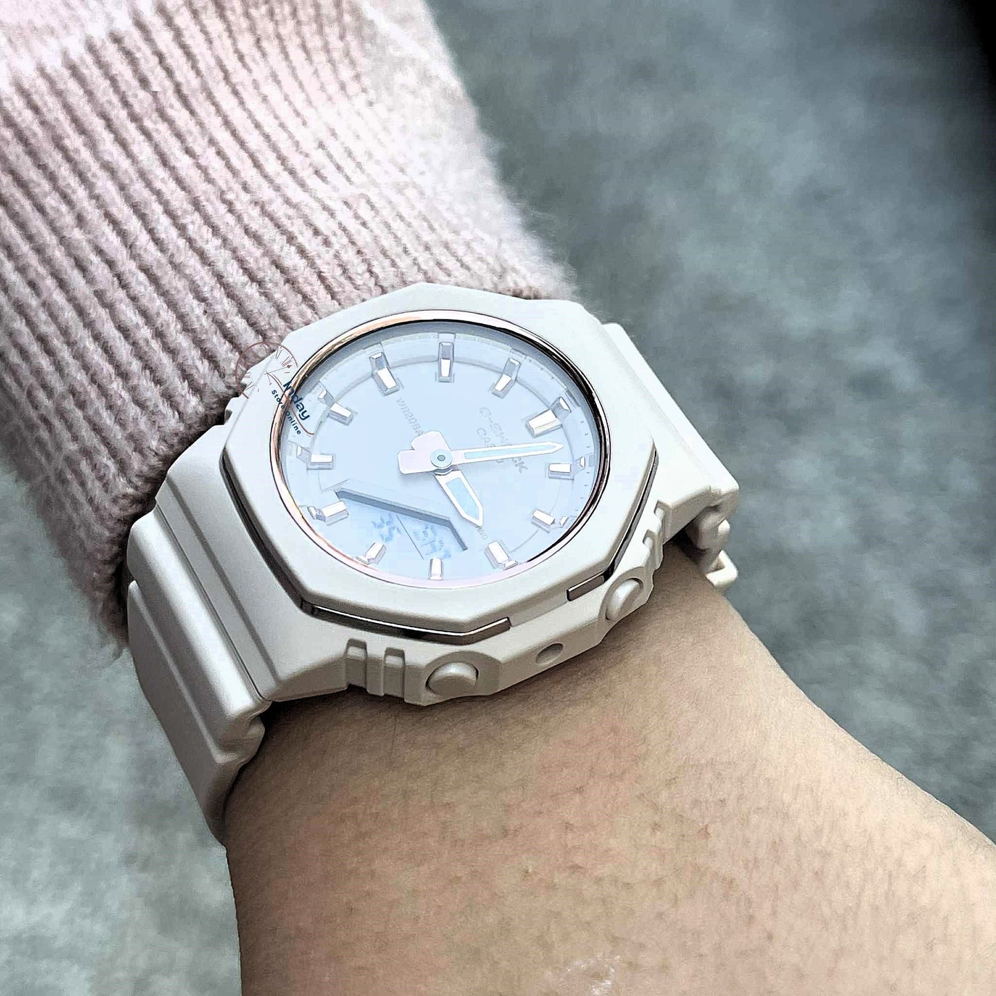 Casio G-Shock Women's Watch GMA-P2110-4A Bio-Based Resin Band Shock Resistant Mineral Glass