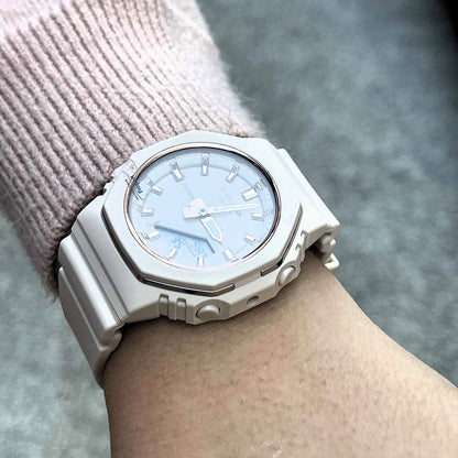 Casio G-Shock Women's Watch GMA-P2110-4A Bio-Based Resin Band Shock Resistant Mineral Glass