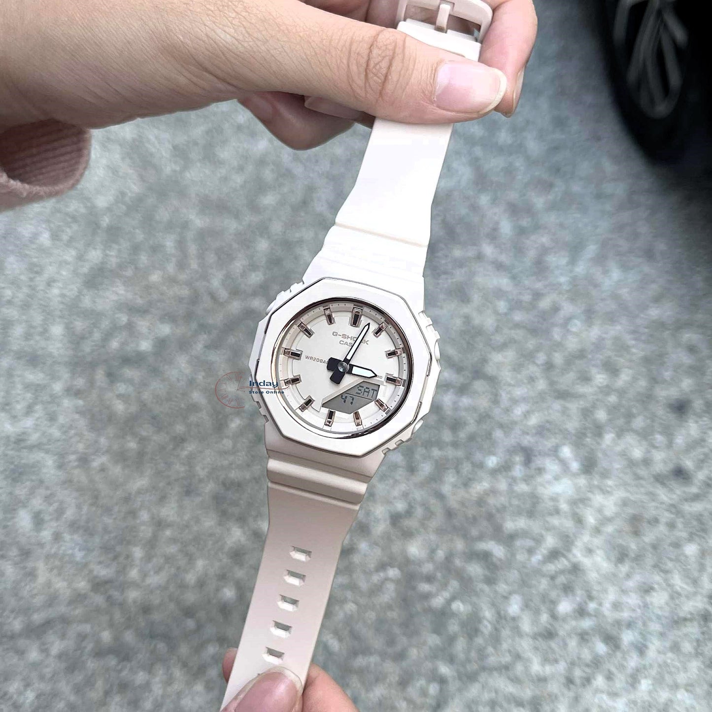 Casio G-Shock Women's Watch GMA-P2110-4A Bio-Based Resin Band Shock Resistant Mineral Glass