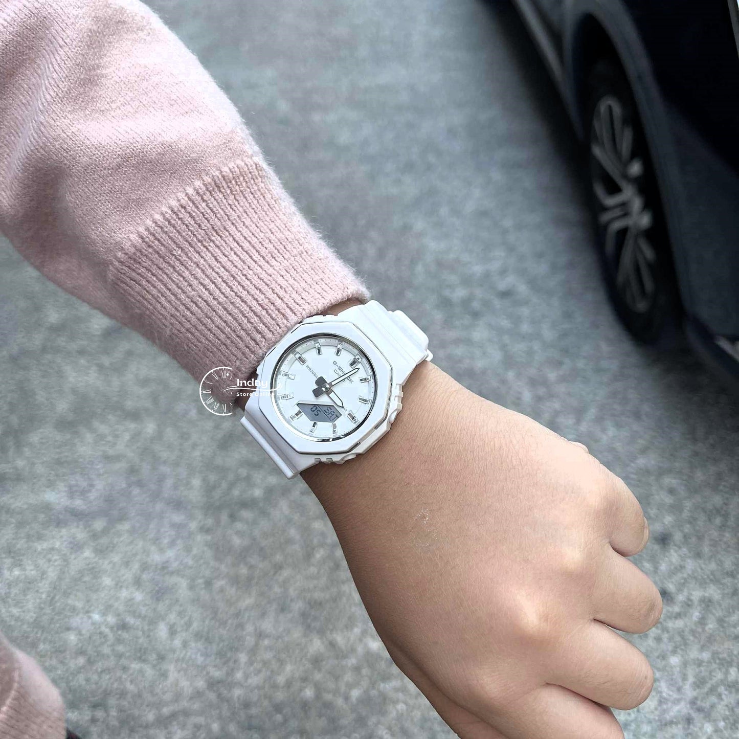 Casio G-Shock Women's Watch GMA-P2110-7A Bio-Based Resin Band Shock Resistant Mineral Glass