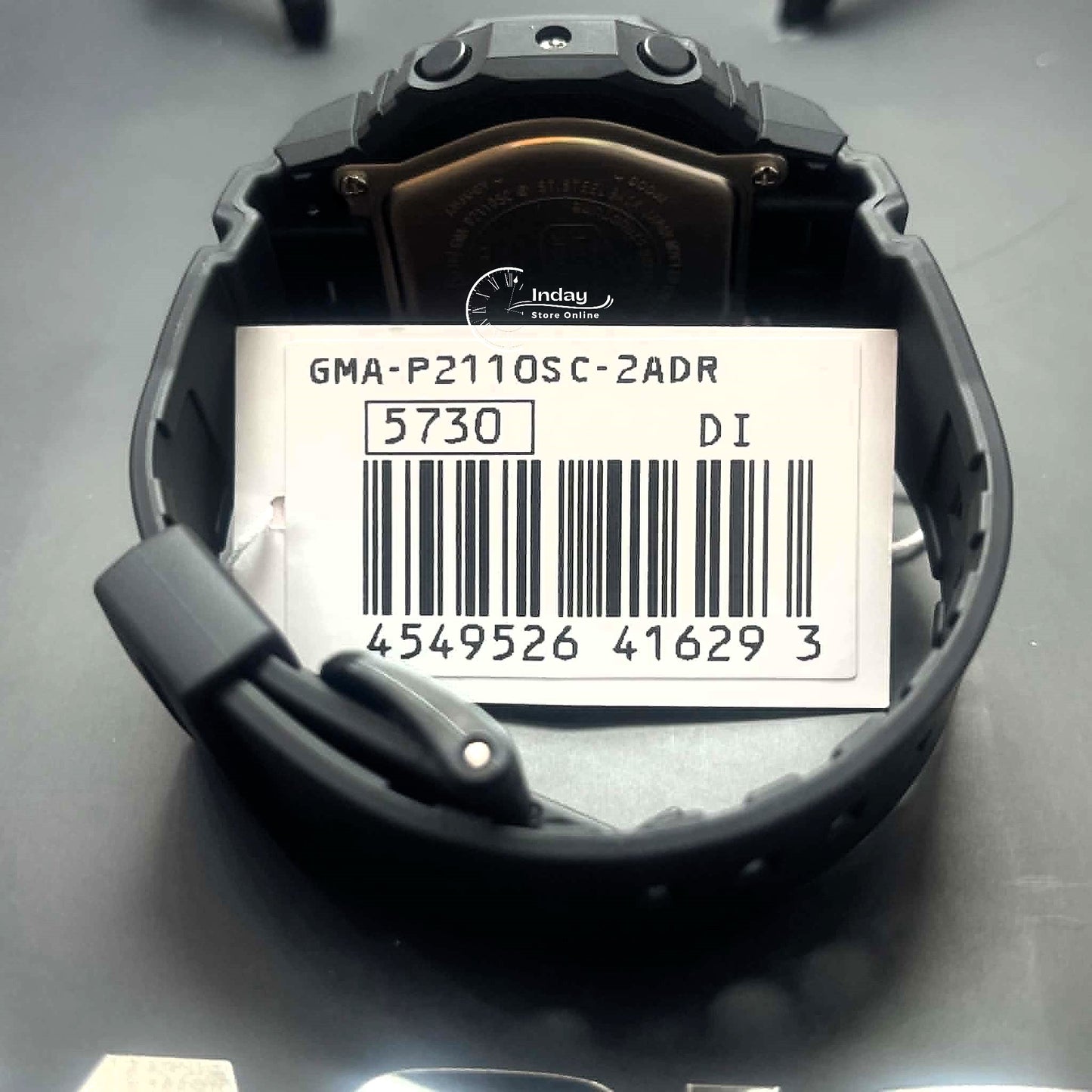 Casio G-Shock Women's Watch GMA-P2110SC-2A Mineral Glass Shock Resistant Resin Band Battery life: 3 Years