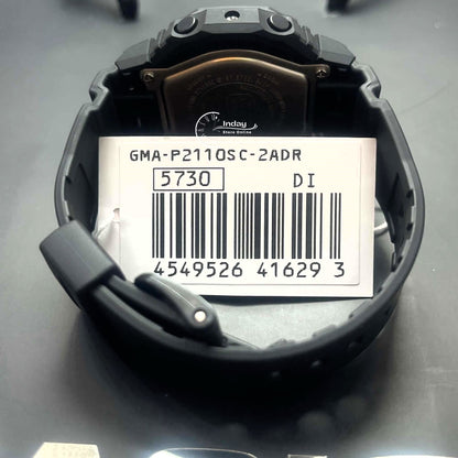 Casio G-Shock Women's Watch GMA-P2110SC-2A Mineral Glass Shock Resistant Resin Band Battery life: 3 Years