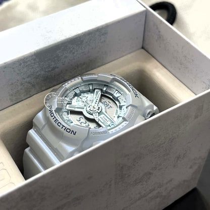 Casio G-Shock Women's Watch GMA-S110ST-2A Resin Band Mineral Glass Shock Resistant Magnetic Resistant