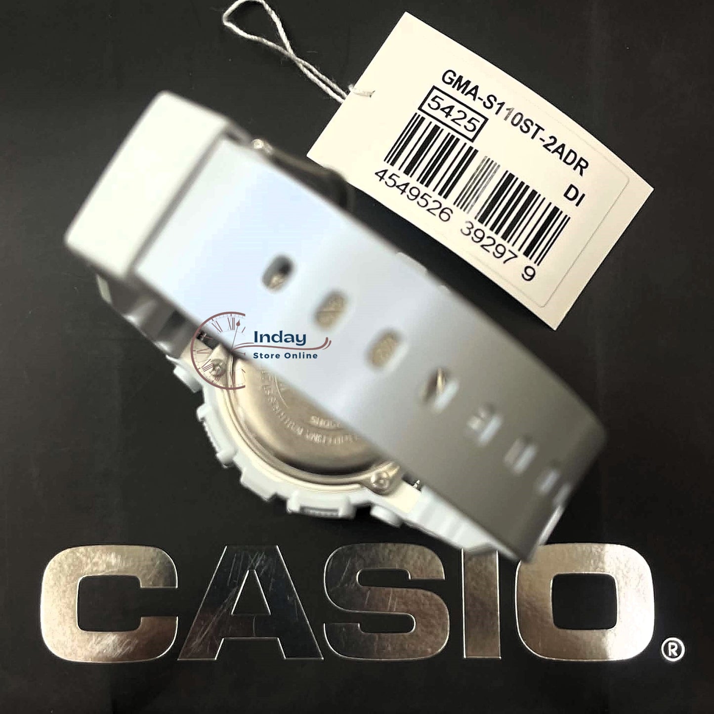 Casio G-Shock Women's Watch GMA-S110ST-2A Resin Band Mineral Glass Shock Resistant Magnetic Resistant