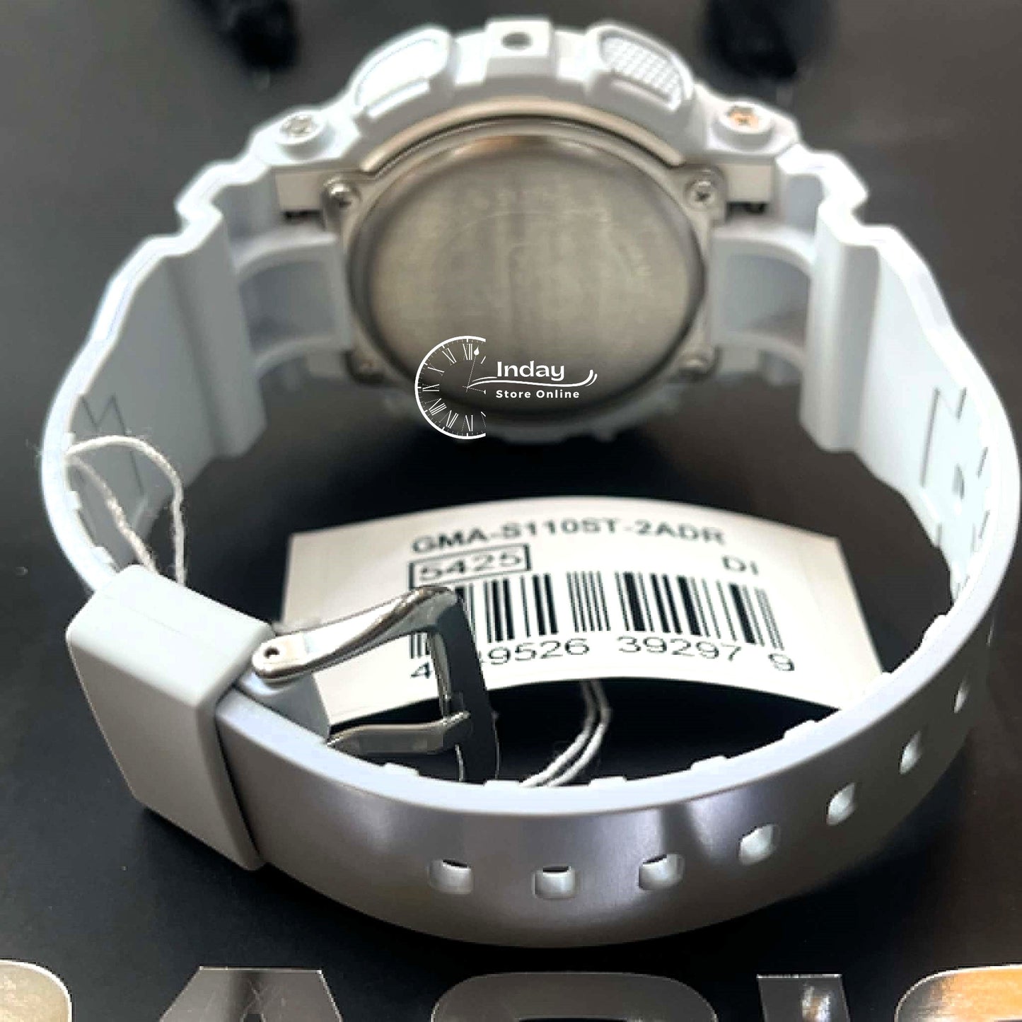 Casio G-Shock Women's Watch GMA-S110ST-2A Resin Band Mineral Glass Shock Resistant Magnetic Resistant