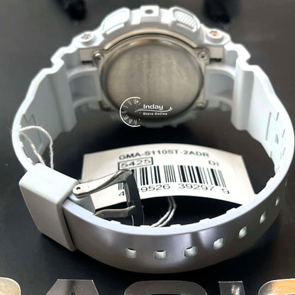 Casio G-Shock Women's Watch GMA-S110ST-2A Resin Band Mineral Glass Shock Resistant Magnetic Resistant
